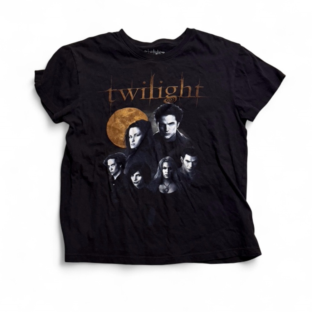 Twilight‎ Graphic Short Sleeve Tee - Black